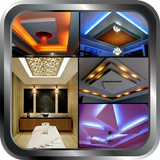 Ceiling Design Creative Home Gypsum Craft DIY Idea icon