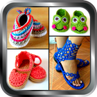 DIY Shoes Crochet Baby Booties Slipper ladies Home ikon