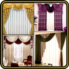 Curtains Designs Gallery Home Ideas DIY Tips Craft आइकन