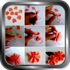 آیکون‌ DIY Paper Flower Quilling Making Crafts Home Ideas