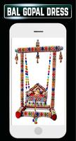 Krishna Dress Bal Gopal God DIY Making Idea Design screenshot 2