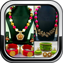 Silk Thread Jewellery Necklace Bangle Earring Idea APK