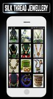 Silk Thread Jewellery Necklace Bangle Earring Idea poster