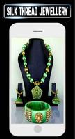 Silk Thread Jewellery Necklace Bangle Earring Idea screenshot 2