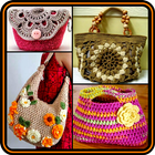 ikon DIY Crochet Bags Purse Stitch Patterns Knitte Idea