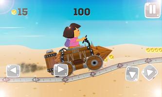 Super Princess Dora Adventure Free تصوير الشاشة 1