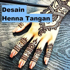 Desain Henna Tangan Mehndi Indah icône