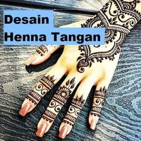 Desain Henna Tangan Mehndi Indah poster