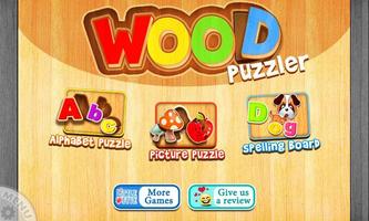 Wood Puzzler Plakat