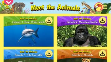 Meet The Animals - Storybook الملصق