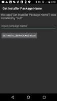Get Installer Package Name Cartaz