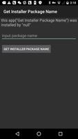 Get Installer Package Name Affiche