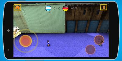 The Street Soccer futsal 3D capture d'écran 3