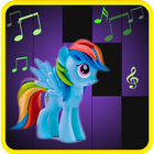 Little Pony Piano Game : Enjoy Songs أيقونة