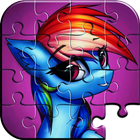 Little Pony Game Puzzle For Kids icône