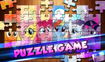 Little Pony Game Puzzle For Kids capture d'écran 1