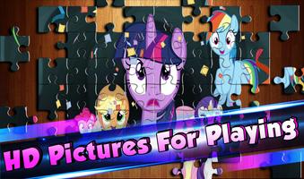 Little Pony Game Puzzle For Kids capture d'écran 2