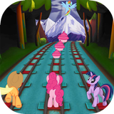 Little pony subway kids game アイコン