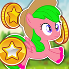 Little Adventure Pony Jungle Games biểu tượng