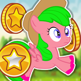Little Adventure Pony Jungle Games ikona