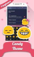 Colorful Candy Photo Keyboard پوسٹر