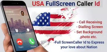 USA Full Screen Caller ID