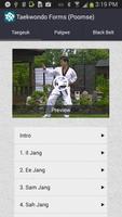 Taekwondo Poomse (Forms) poster