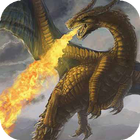 Fire-breathing dragon live wp icône