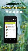 Vegetarian Recipes Cookbook Plakat