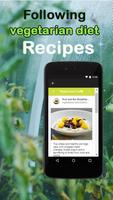 Vegetarian Recipes Cookbook captura de pantalla 1