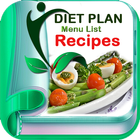 Healthy Diet Menu Plan Recipes ícone