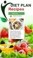 Healthy Diet Menu Plan Recipes capture d'écran 1