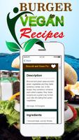Quick Vegan Burger Recipes تصوير الشاشة 3