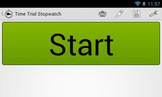 Time Trial Stopwatch Free Screenshot 2