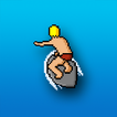 Surferman - A pixel surfing