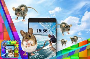 Live Mouse In Phone - Prank poster