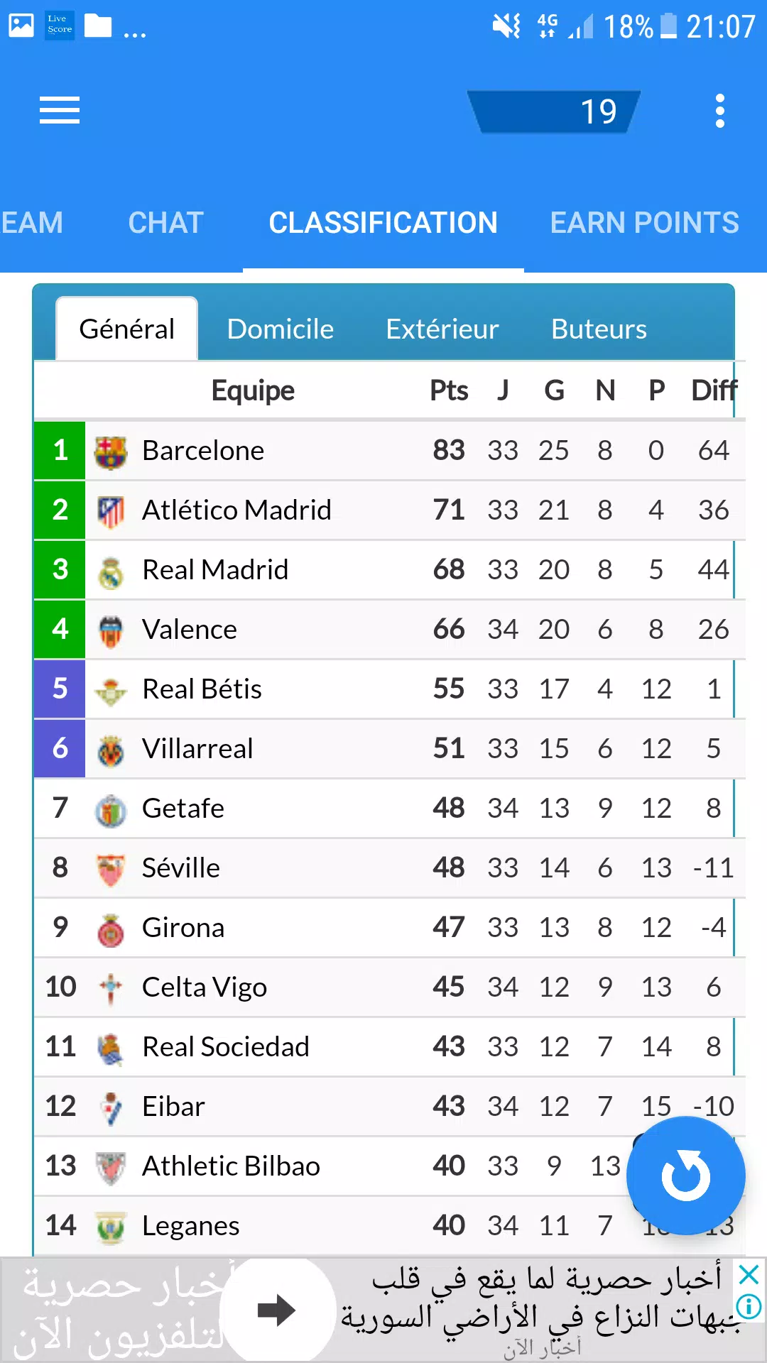livescore, live results, matches, scores, streams