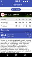 Live cricket score for IPL screenshot 1