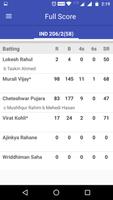 Live cricket score for IPL capture d'écran 2