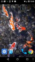 live koi pond wallpaper screenshot 1