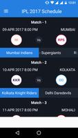 IPL Schedule 2017 Plakat