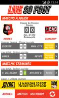 LIVE SO FOOT Affiche