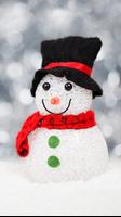 live snowman wallpaper পোস্টার