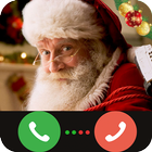 Real Video Call from Santa Claus أيقونة