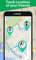 GPS Earth Map Friend Tracker & Driving Route Guide Screenshot 2