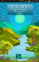 Live Waterfall Theme Go Locker ảnh chụp màn hình 1