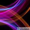 AMOLED live wallpaper - neon waves