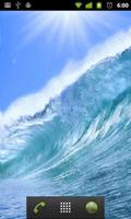 live wallpaper ocean wave syot layar 1