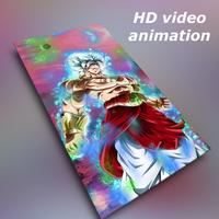 پوستر Anime live wallpaper (HD video animation)