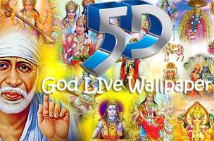 5D Shiv Shakti Live Wallpaper पोस्टर